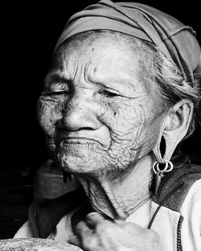 Kayah_Karenni Old Woman